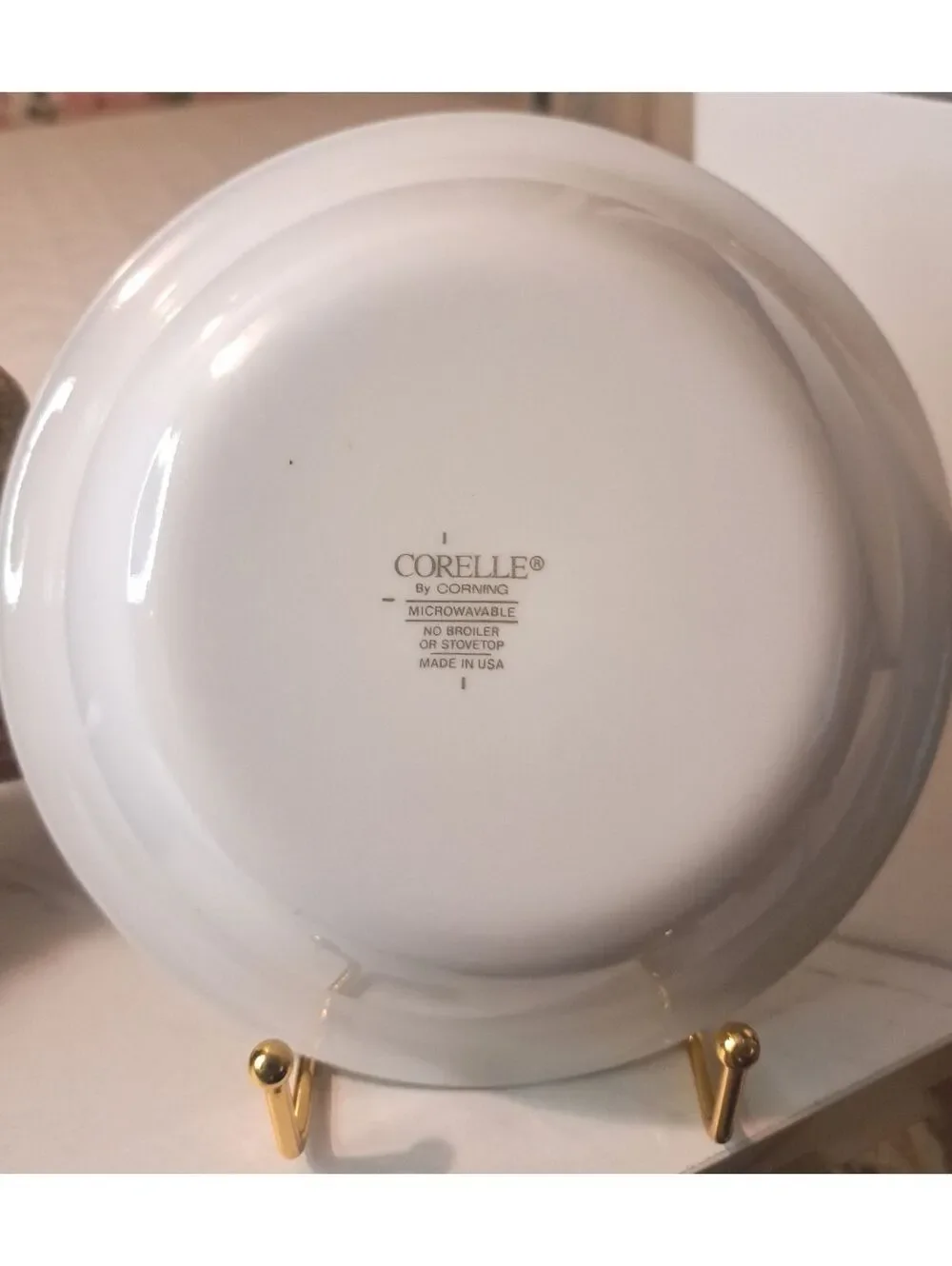 Vintage 5 Pc Set of Corelle Corning Callaway Green 1-7